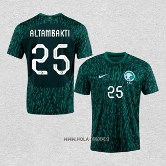 Camiseta Segunda Arabia Saudita Jugador Altambakti 2022