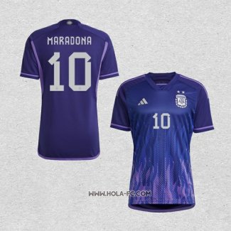 Camiseta Segunda Argentina Jugador Maradona 2022