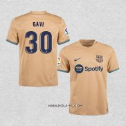 Camiseta Segunda Barcelona Jugador Gavi 2022-2023