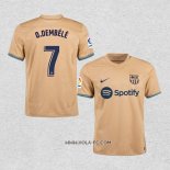 Camiseta Segunda Barcelona Jugador O.Dembele 2022-2023