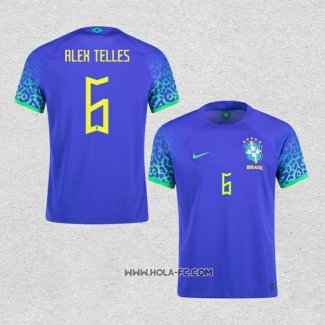 Camiseta Segunda Brasil Jugador Alex Telles 2022