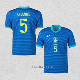 Camiseta Segunda Brasil Jugador Casemiro 2024