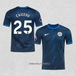 Camiseta Segunda Chelsea Jugador Caicedo 2023-2024