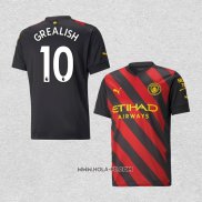 Camiseta Segunda Manchester City Jugador Grealish 2022-2023