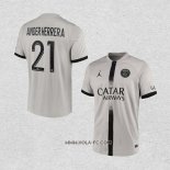 Camiseta Segunda Paris Saint-Germain Jugador Ander Herrera 2022-2023