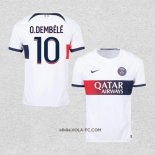 Camiseta Segunda Paris Saint-Germain Jugador O.Dembele 2023-2024