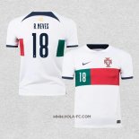 Camiseta Segunda Portugal Jugador R.Neves 2022