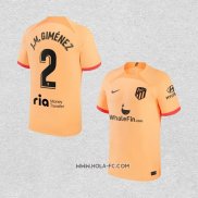 Camiseta Tercera Atletico Madrid Jugador J.M.Gimenez 2022-2023