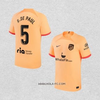 Camiseta Tercera Atletico Madrid Jugador R.De Paul 2022-2023