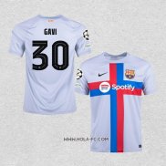Camiseta Tercera Barcelona Jugador Gavi 2022-2023