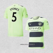 Camiseta Tercera Manchester City Jugador Stones 2022-2023