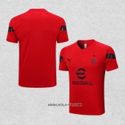 Camiseta de Entrenamiento AC Milan 2022-2023 Rojo