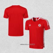 Camiseta de Entrenamiento Bayern Munich 2021-2022 Rojo