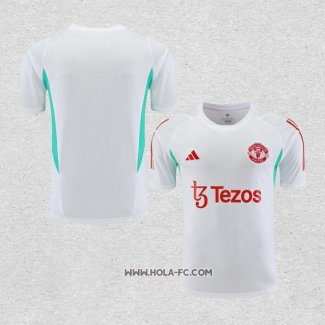 Camiseta de Entrenamiento Manchester United 2023-2024 Blanco