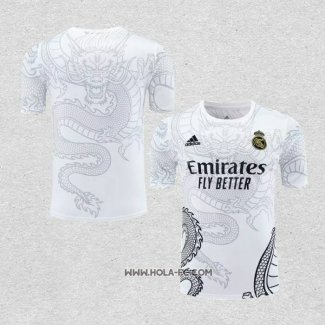 Camiseta de Entrenamiento Real Madrid Dragon 2024-2025 Blanco