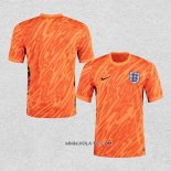 Camiseta Inglaterra Portero 2024 Naranja