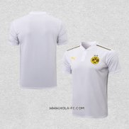 Camiseta Polo del Borussia Dortmund 2021-2022 Blanco