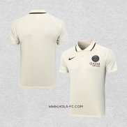 Camiseta Polo del Paris Saint-Germain 2023-2024 Albaricoque