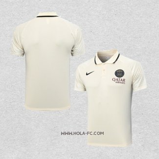 Camiseta Polo del Paris Saint-Germain 2023-2024 Albaricoque