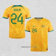 Camiseta Primera Australia Jugador Devlin 2022