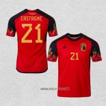 Camiseta Primera Belgica Jugador Castagne 2022