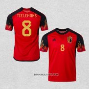 Camiseta Primera Belgica Jugador Tielemans 2022