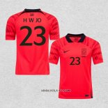 Camiseta Primera Corea del Sur Jugador Jo Hyeon Woo 2022