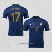 Camiseta Primera Francia Jugador Veretout 2022