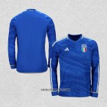 Camiseta Primera Italia 2023-2024 Manga Larga