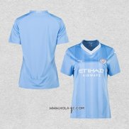 Camiseta Primera Manchester City 2023-2024 Mujer