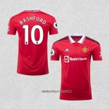 Camiseta Primera Manchester United Jugador Rashford 2022-2023