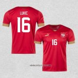 Camiseta Primera Serbia Jugador Lukic 2022