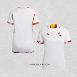 Camiseta Segunda Belgica 2022 Mujer