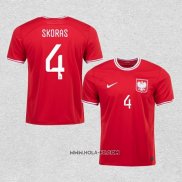 Camiseta Segunda Polonia Jugador Skoras 2022