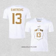 Camiseta Segunda Serbia Jugador S.Mitrovic 2022