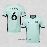 Camiseta Tercera Chelsea Jugador T.Silva 2023-2024