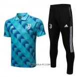 Conjunto Polo del Juventus 2022-2023 Azul