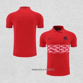 Camiseta Polo del Atletico Madrid 2022-2023 Rojo