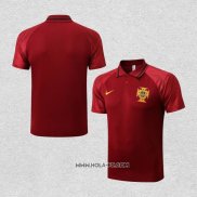 Camiseta Polo del Portugal 2022-2023 Rojo