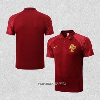Camiseta Polo del Portugal 2022-2023 Rojo