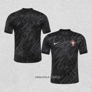 Camiseta Portugal Portero 2024 Negro