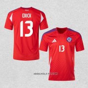 Camiseta Primera Chile Jugador Erick 2024