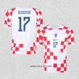 Camiseta Primera Croacia Jugador Budimir 2022