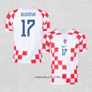 Camiseta Primera Croacia Jugador Budimir 2022