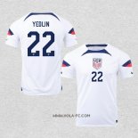 Camiseta Primera Estados Unidos Jugador Yedlin 2022