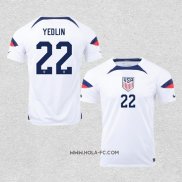 Camiseta Primera Estados Unidos Jugador Yedlin 2022