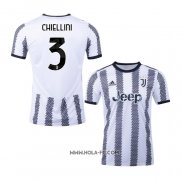 Camiseta Primera Juventus Jugador Chiellini 2022-2023