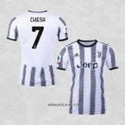 Camiseta Primera Juventus Jugador Chiesa 2022-2023