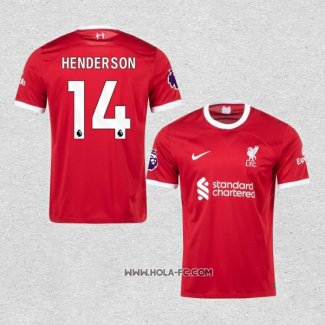 Camiseta Primera Liverpool Jugador Henderson 2023-2024