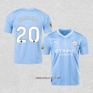 Camiseta Primera Manchester City Jugador Bernardo 2023-2024